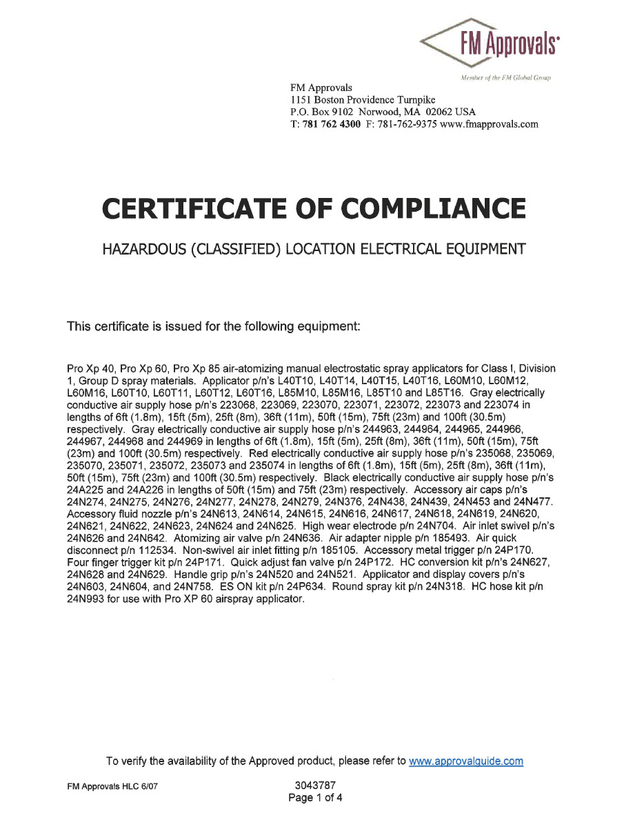 國際FM檢測認(rèn)證